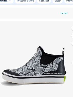 Gator Waders Snakeskin size 9 - Brand new water boots rainboots